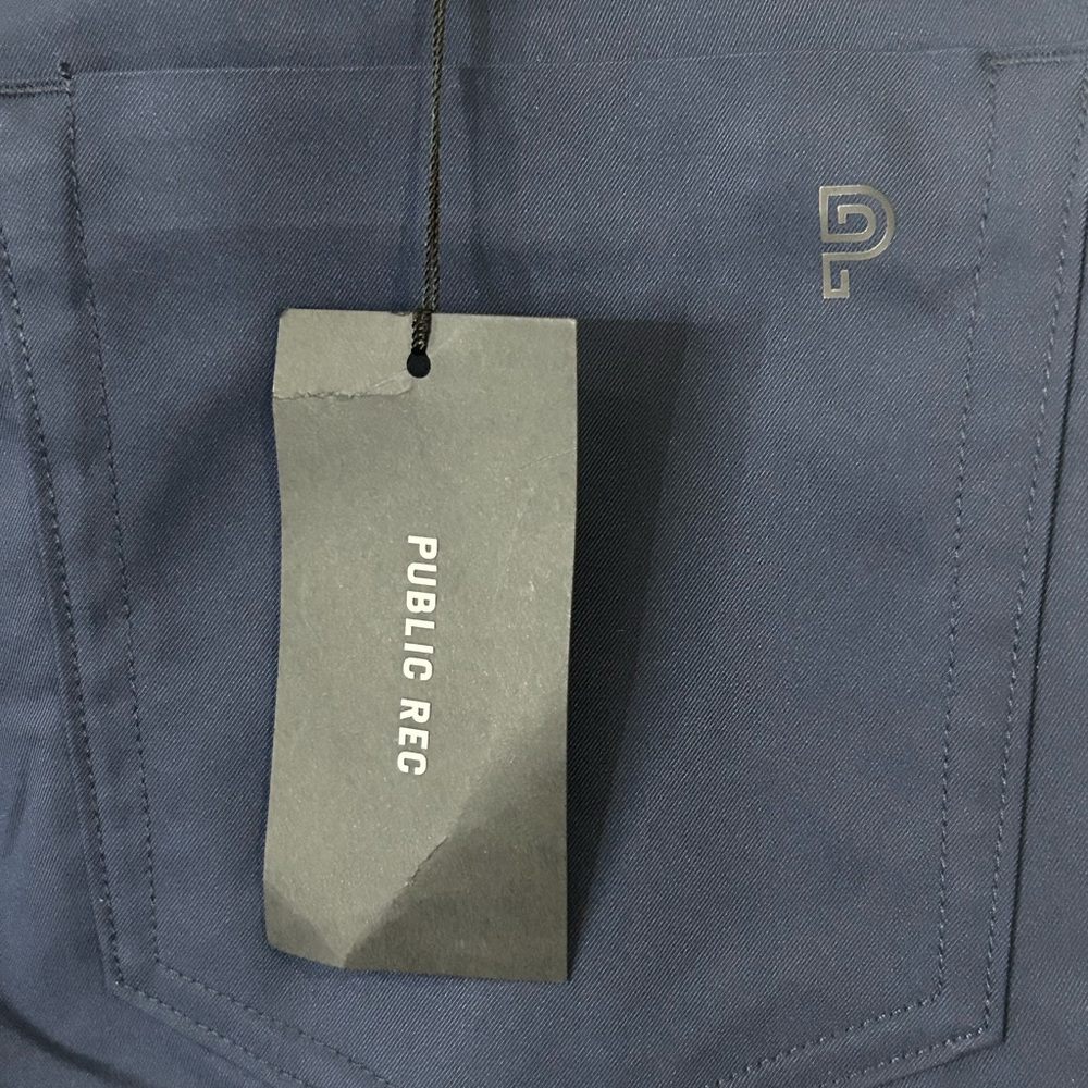 Public Rec Pants Mens 32x32 Blue Dealmaker 5 Pocket Performance Stretch NWT - Picture 3 of 10
